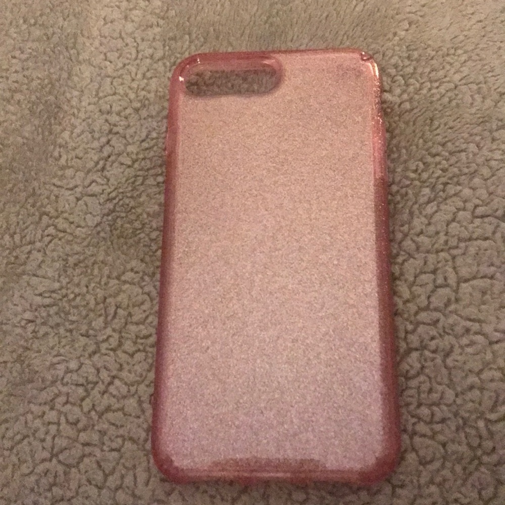 Speck pink glitter iPhone 7plus/8plus case